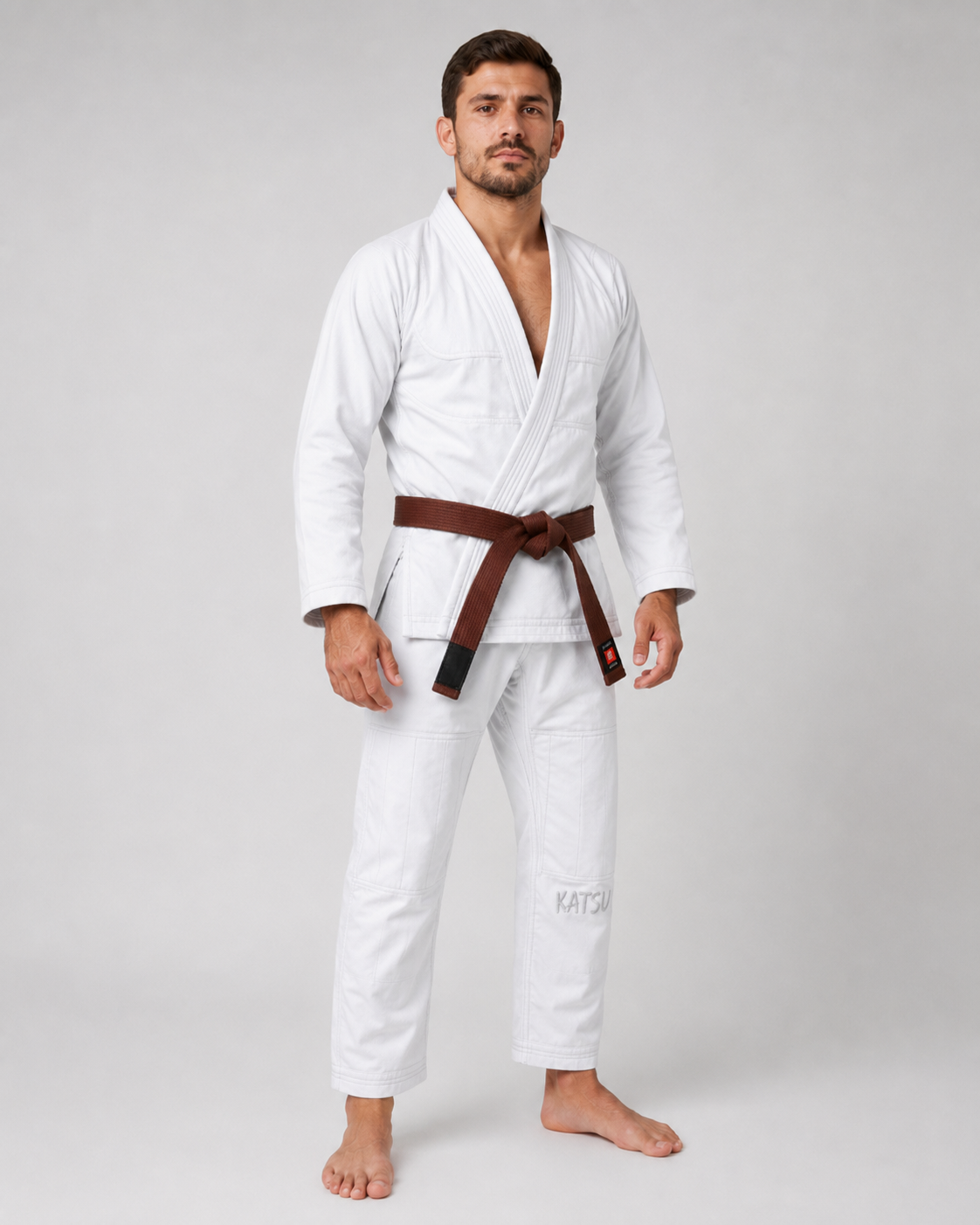 Katsudo Daiki Jiu Jitsu κιμονό 450g, λευκό