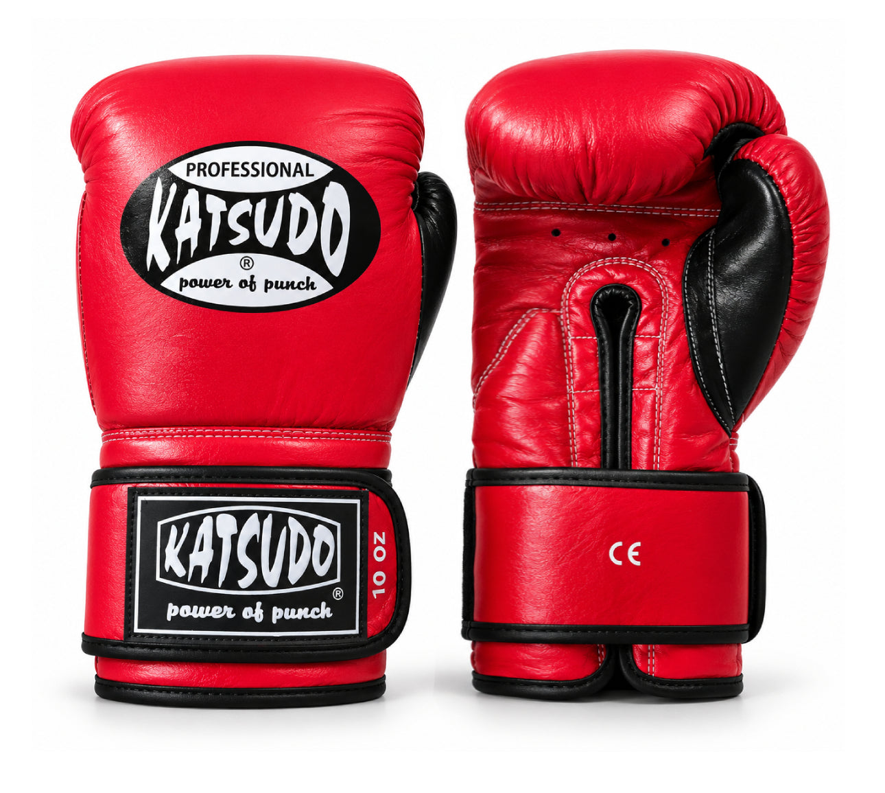 Katsudo Boxing Gloves Profesional, Red