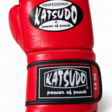 Katsudo guantoni da boxe Profesional, neri