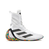 Adidas scarpe da boxe Speedex Ultra, bianco-multicolore 
