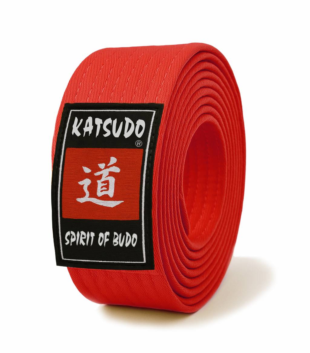 Cintura obi Katsudo Master, rossa