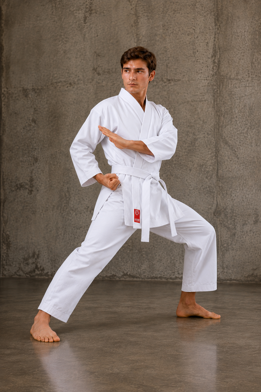 Katsudo kimono da kumite Training, bianco