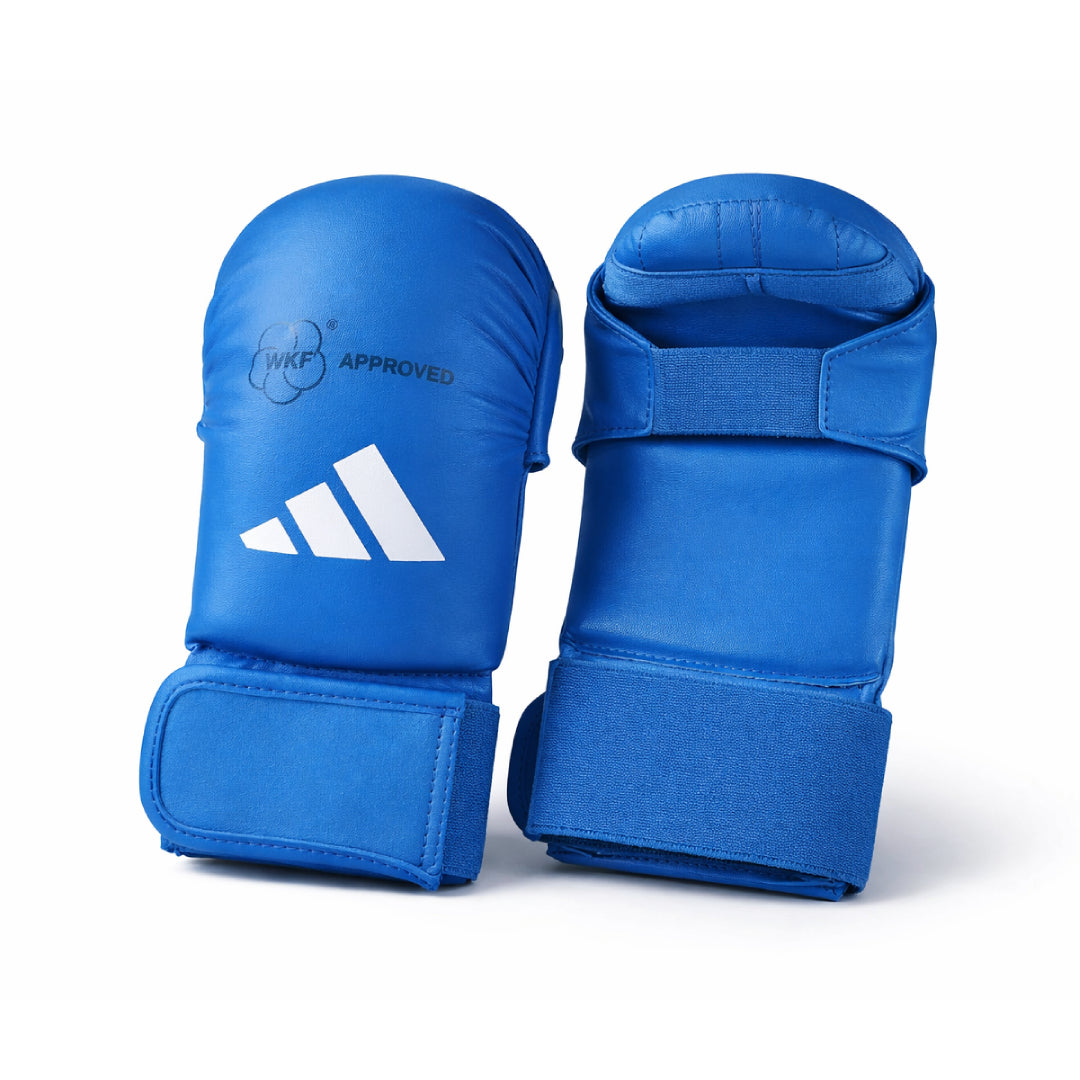 Guanti da kumite Adidas WKF, blu