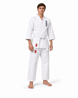 Katsudo Kyokushin kimono, bianco