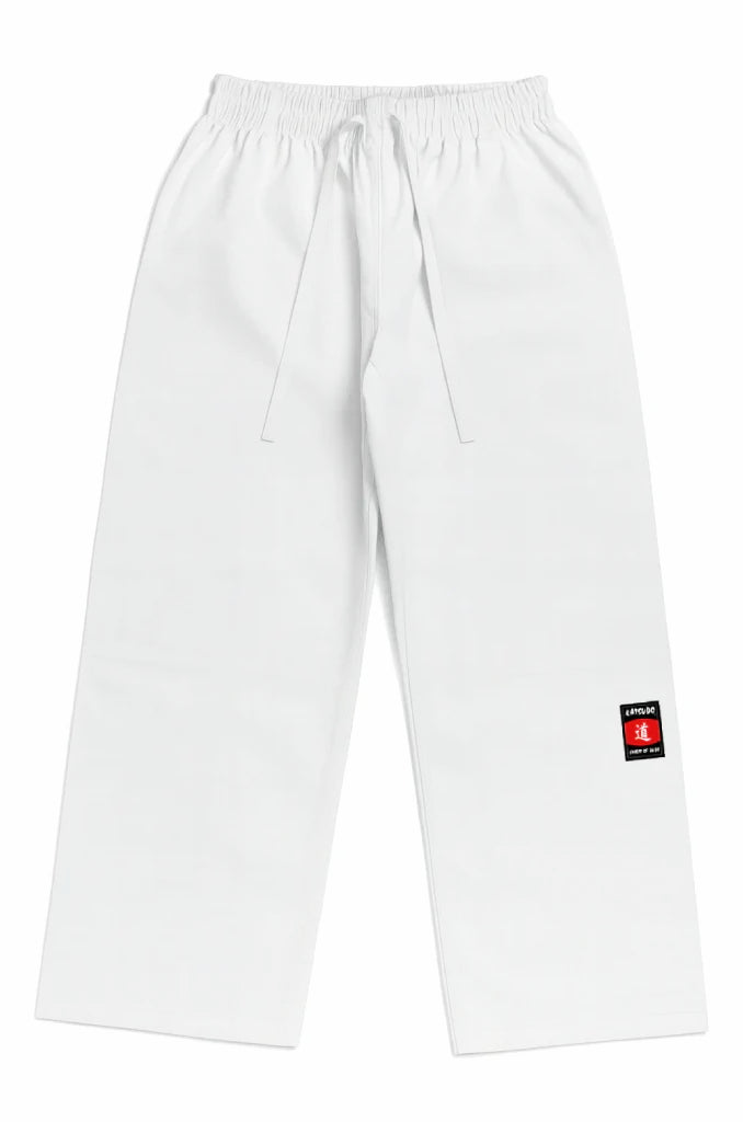 Katsudo judo hlače Tatemi, bele