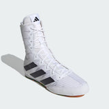 Adidas scarpe da boxe HOG 4, bianco-multicolore 
