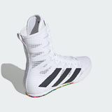 Adidas scarpe da boxe HOG 4, bianco-multicolore 