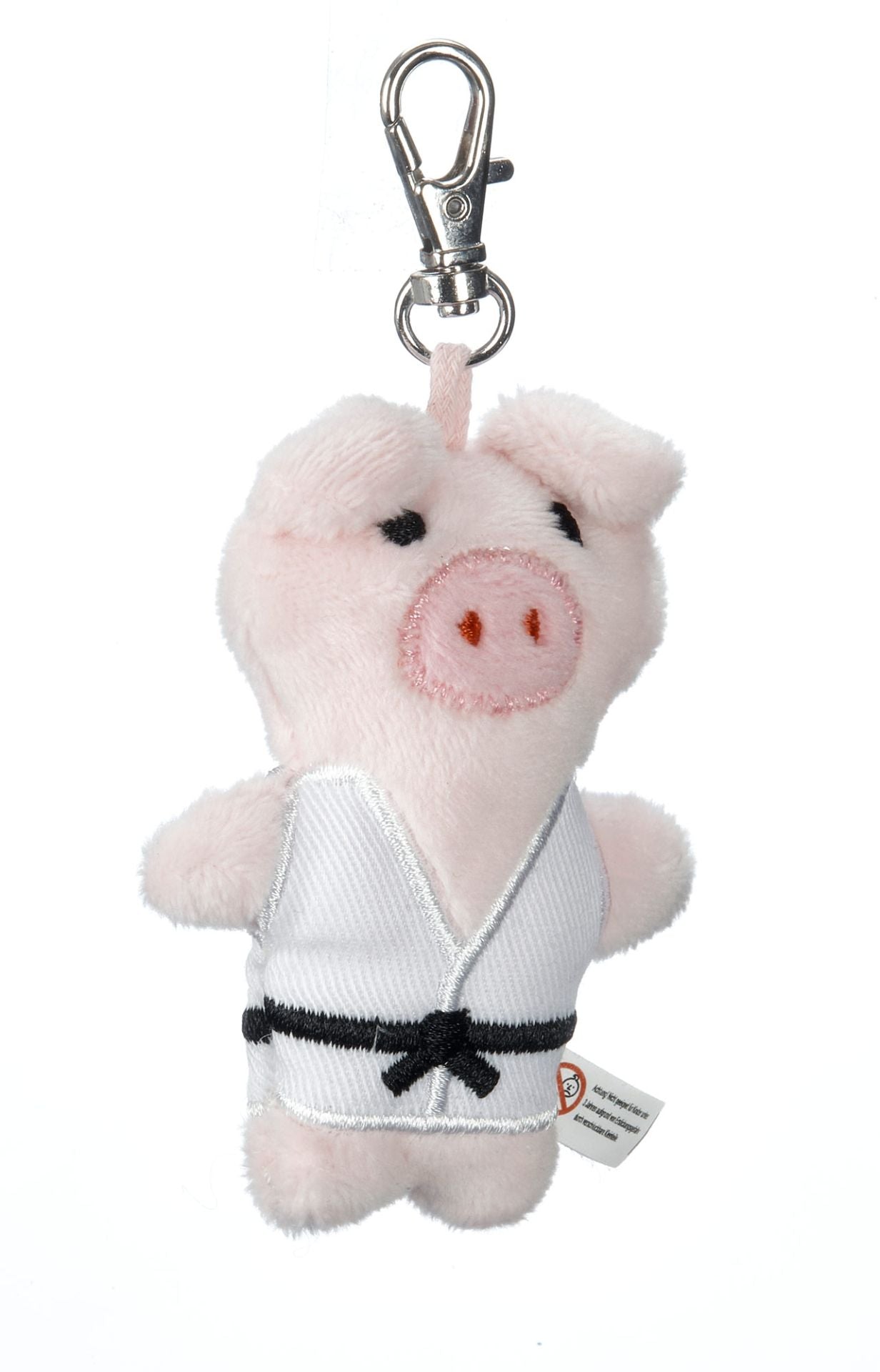 Portachiavi peluche karate DAX Maiale