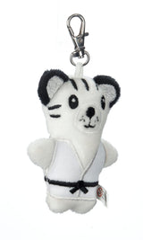 Portachiavi peluche karate DAX Tigre bianca