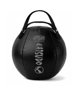 Katsudo palla da boxe Leodor con cinghia, nera