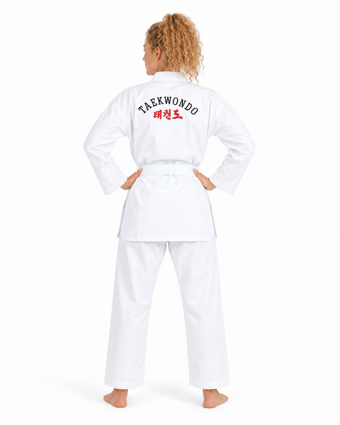 Katsudo TKD dobok WTF 550g, bianco