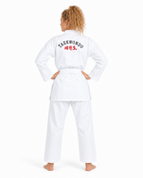 Katsudo TKD dobok WTF 550g, bianco