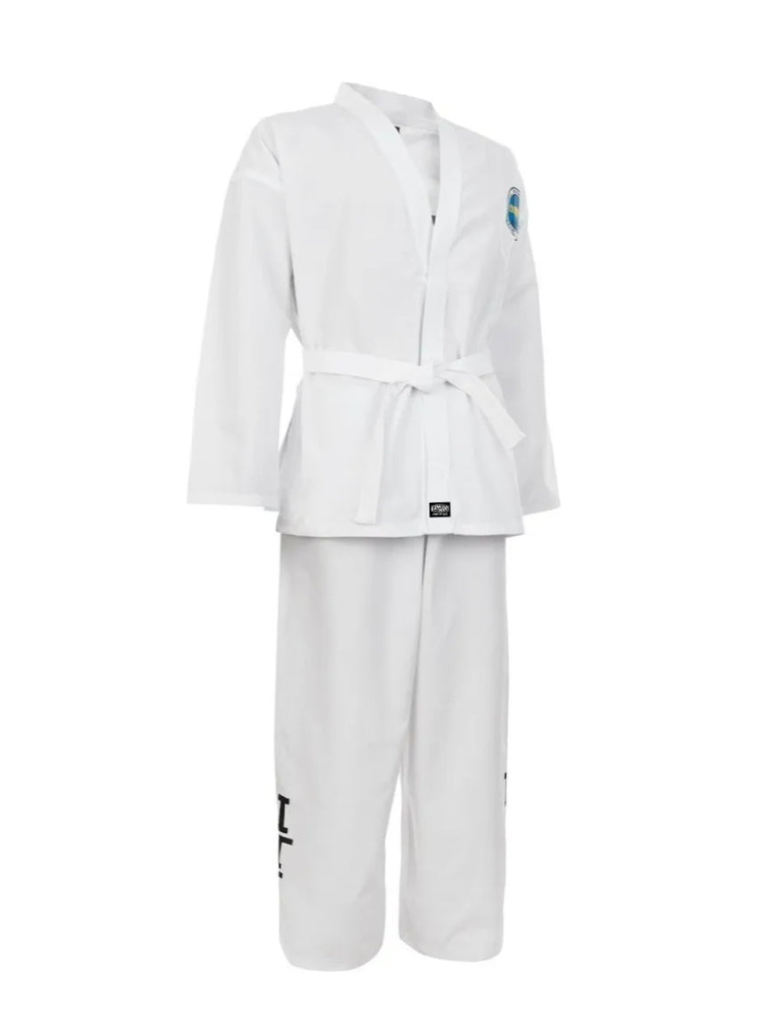 Katsudo taekwondo dobok ITF BA 220g, bianco