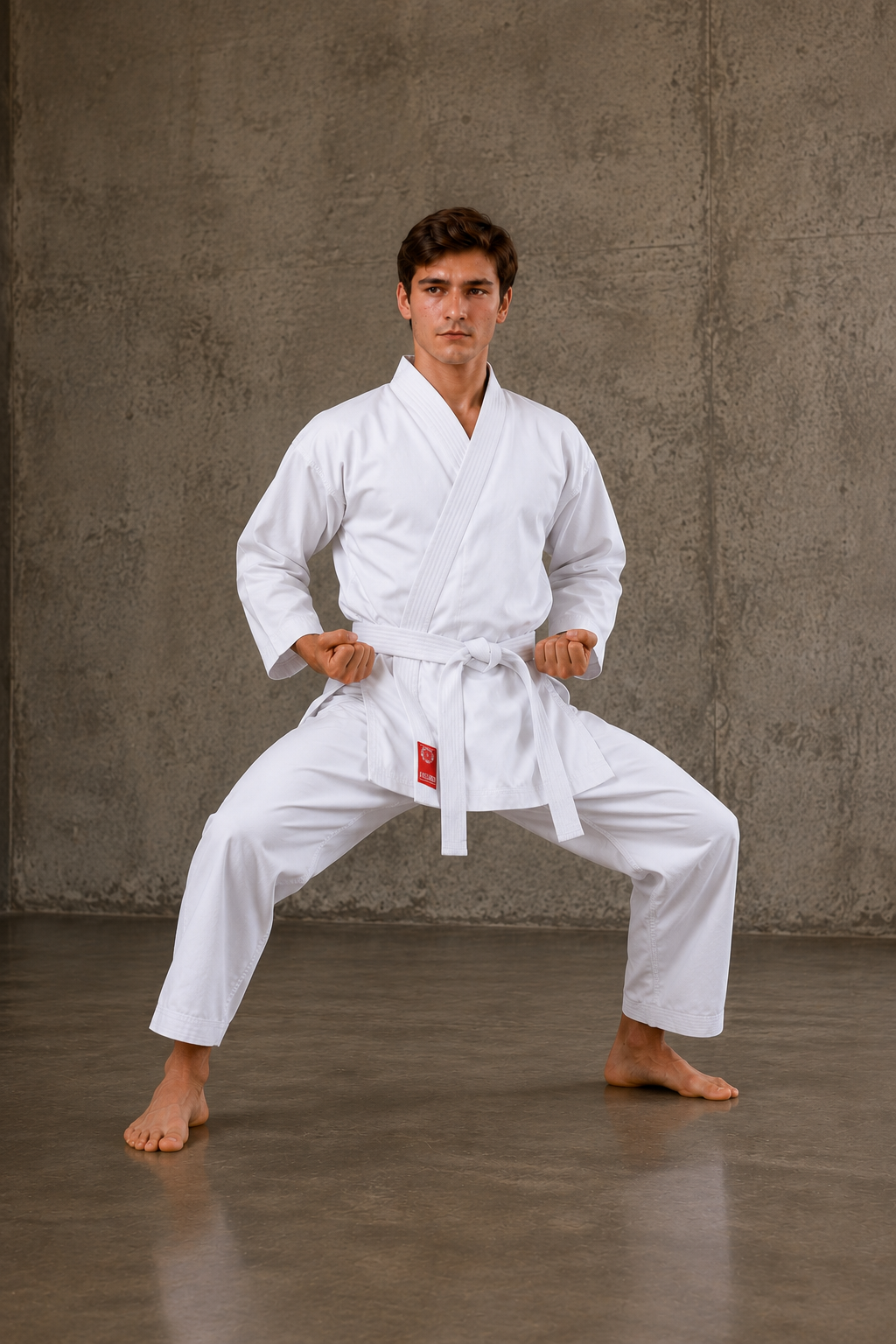 Katsudo kimono da kumite Training, bianco