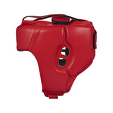 Adidas kožená boxerská prilba WOBHG1, červená