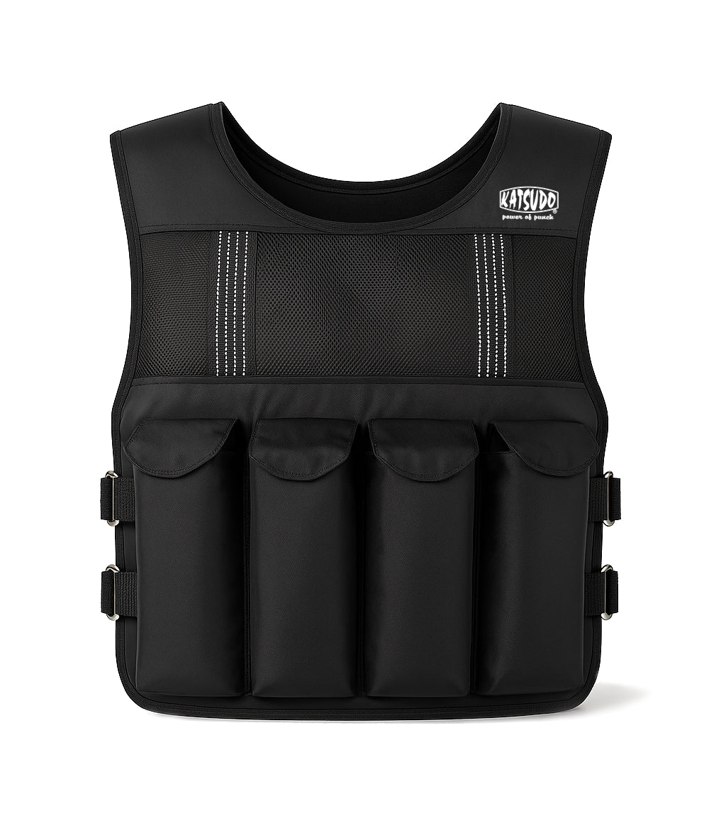 Gilet zavorra vuoto Katsudo Vestoro, nero