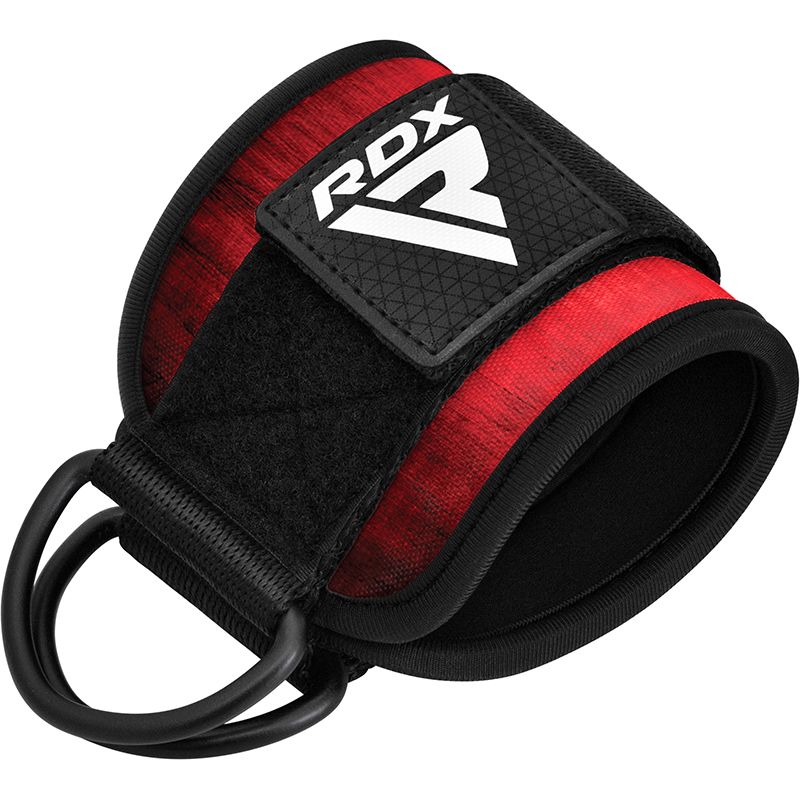 RDX profesionálne členkové bandáže do posilňovne A4, červená