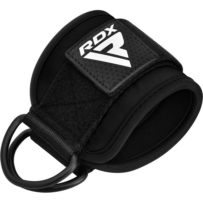 RDX profesionálne členkové bandáže do posilňovne A4, čierna