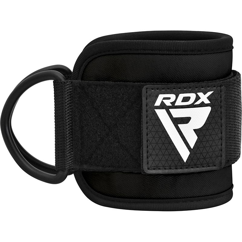 RDX profesionálne členkové bandáže do posilňovne A4, čierna