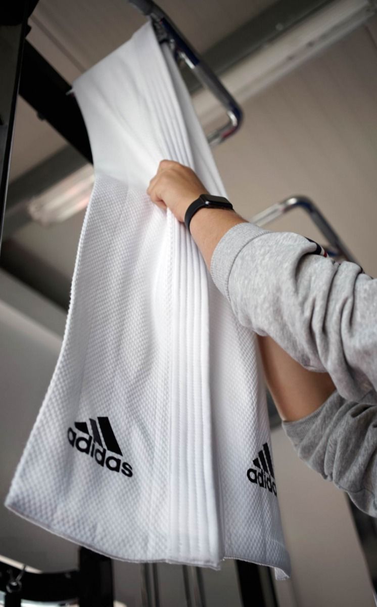 Adidas tréningový rukáv, biely