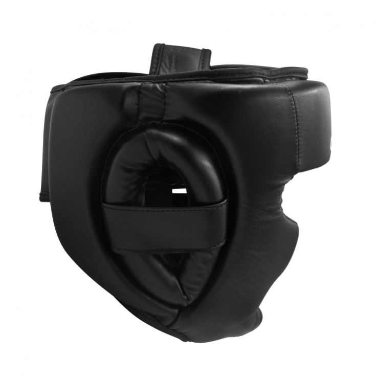Adidas box prilba Speed Chin, čierno-sivá