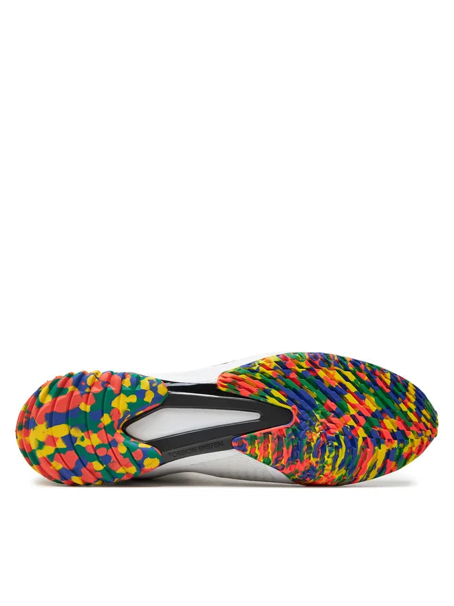 Adidas scarpe da boxe Speedex Ultra, bianco-multicolore 