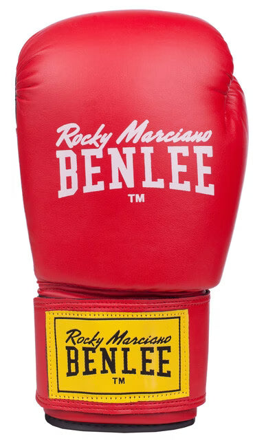 BENLEE leather boxing gloves RODNEY, red