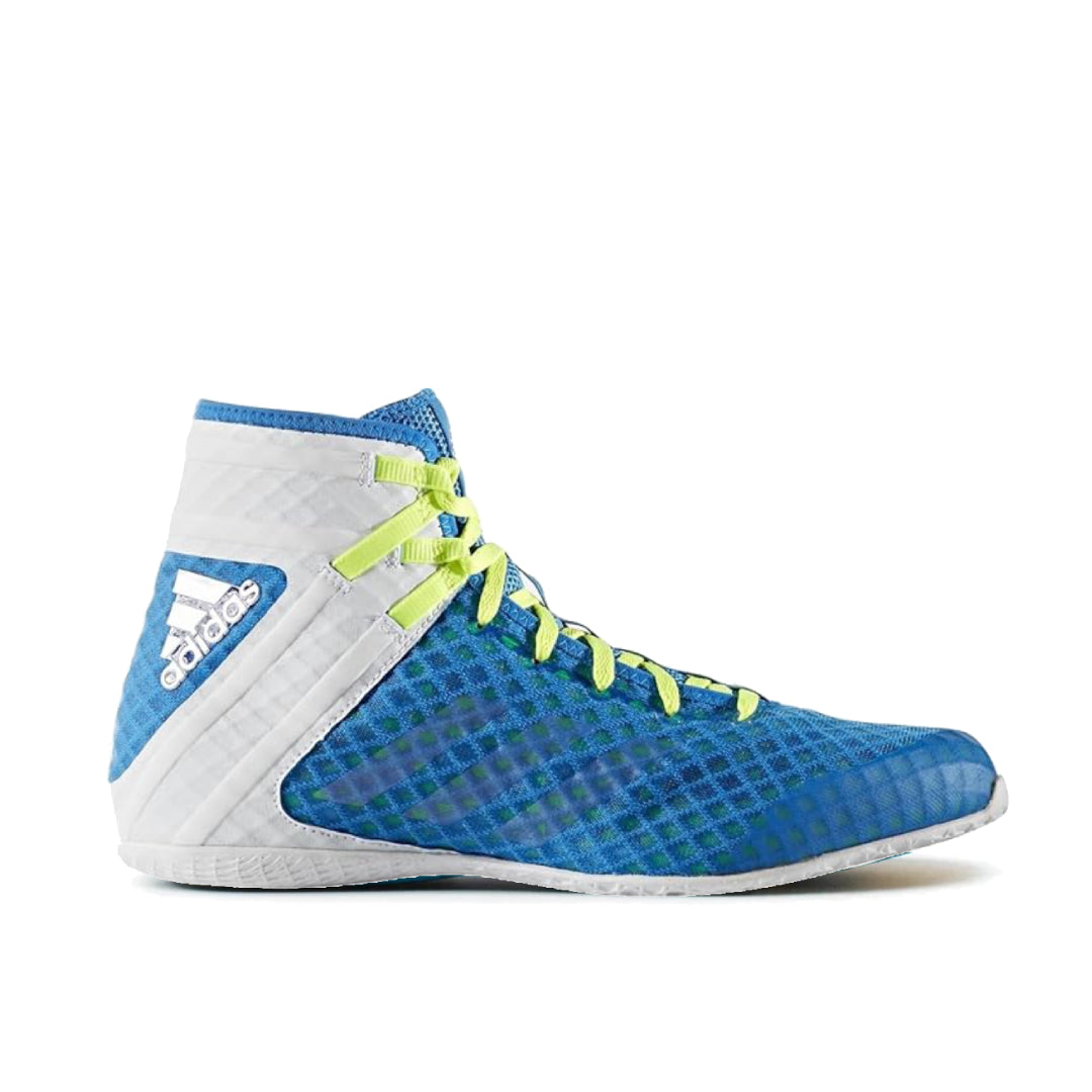 Adidas scarpe da boxe Speedex 16.1, bianco-blu - SALDI