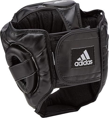 Casco da boxe Adidas Response, bianco-nero