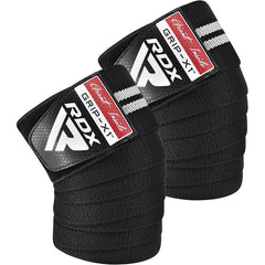 RDX fascia per ginocchio, bianco-nero