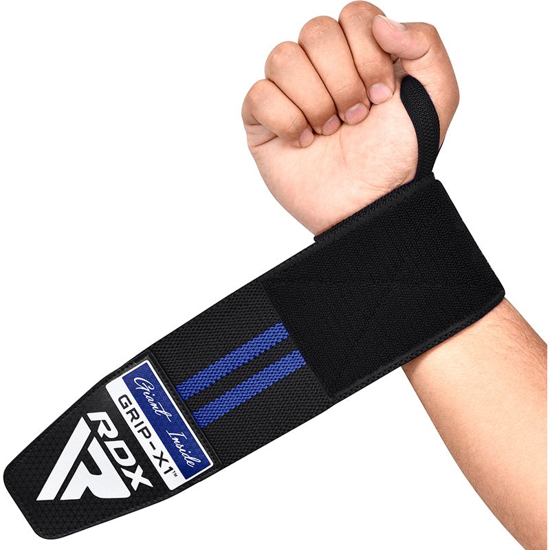 Fascia da polso RDX, nero-blu