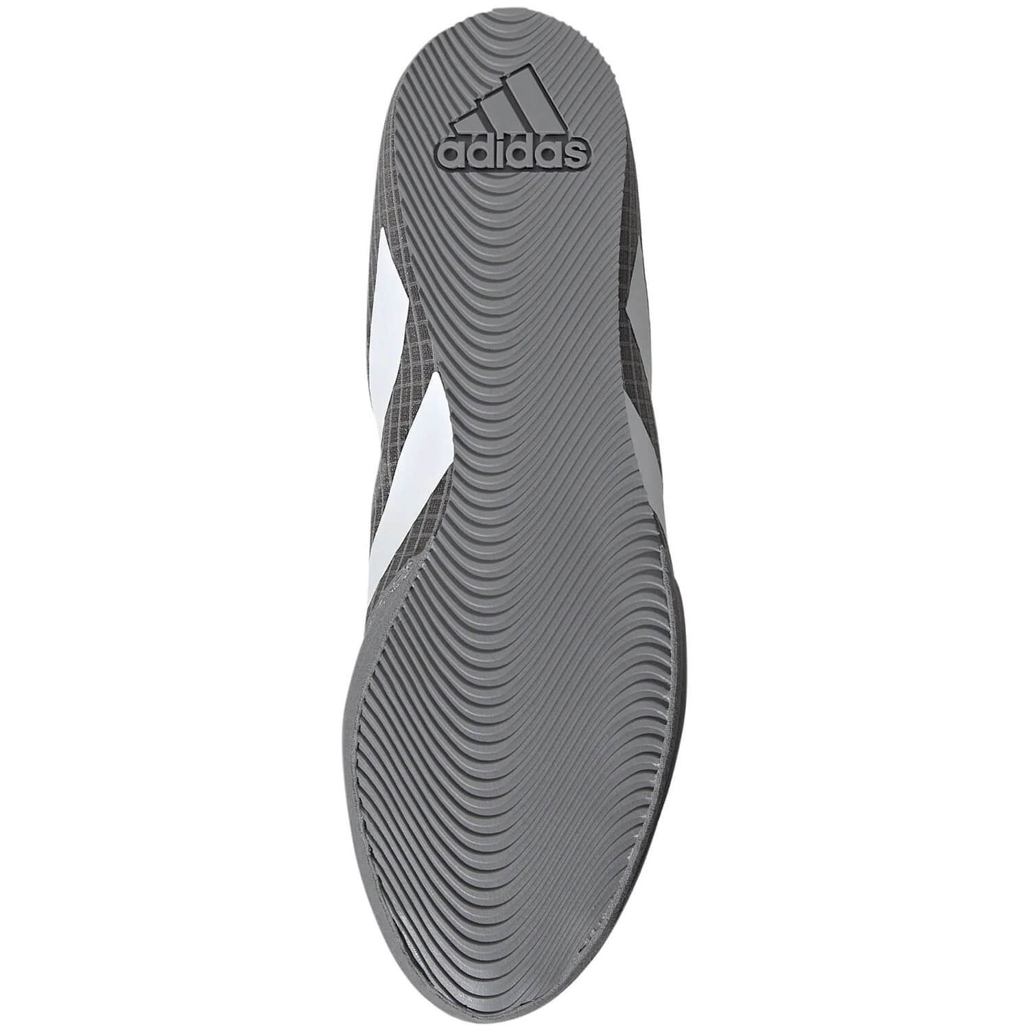 Adidas scarpe da boxe HOG 4, grigio-bianco 