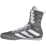 Adidas scarpe da boxe HOG 4, grigio-bianco 