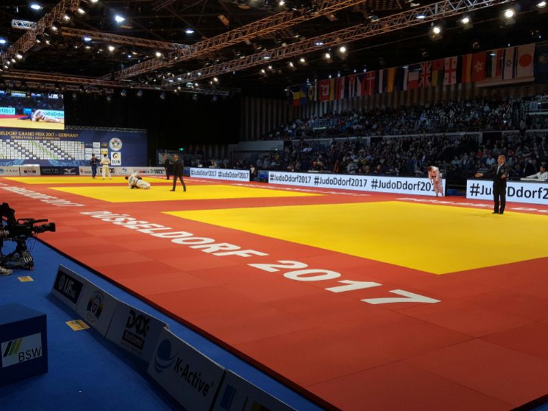 BSW tatami da judo, blu