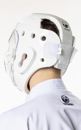 Casco Karate Tokaido Junior WKF, bianco