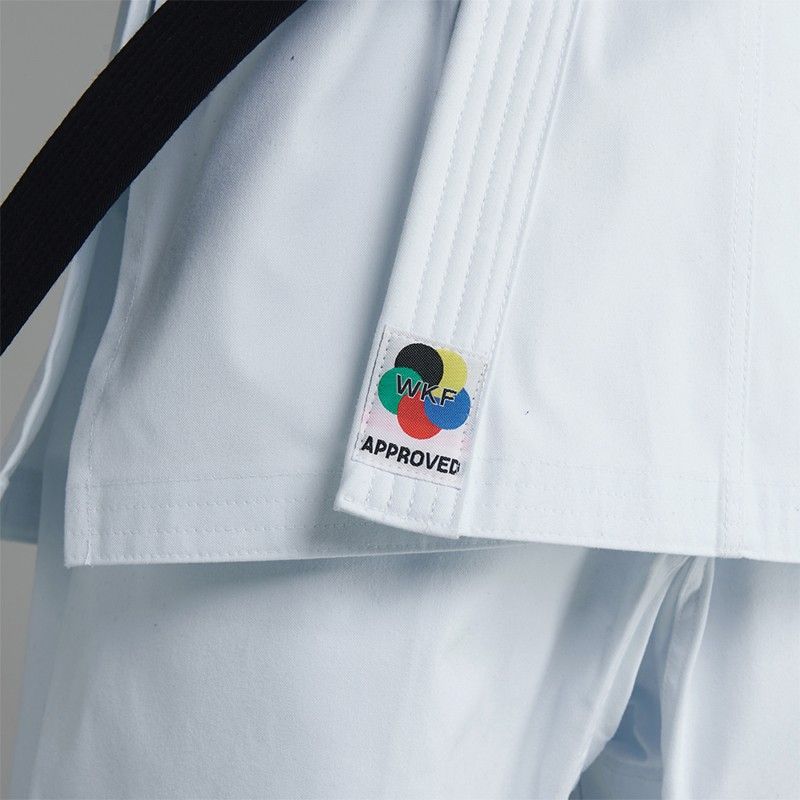 Adidas kimono per bambini KA Kigai 2.0 475g, bianco