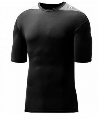 Adidas pánske krátke tričko TF Base, čierne