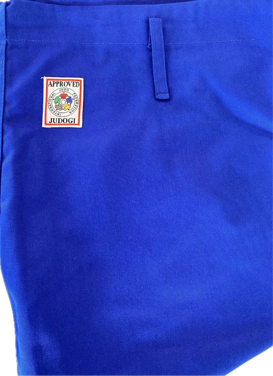 Adidas JU kimono Champion III SVK Slim fit 750g, blu