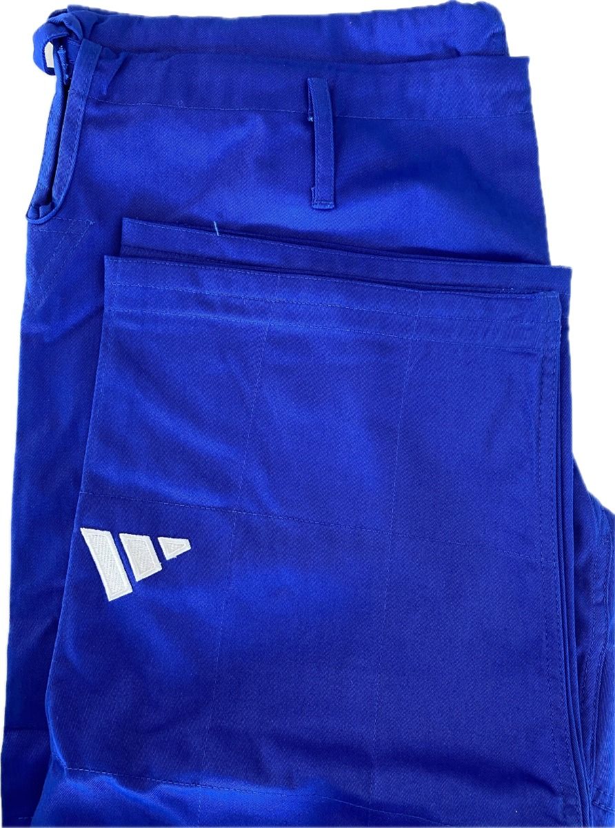 Adidas JU kimono Champion III SVK Slim fit 750g, blu