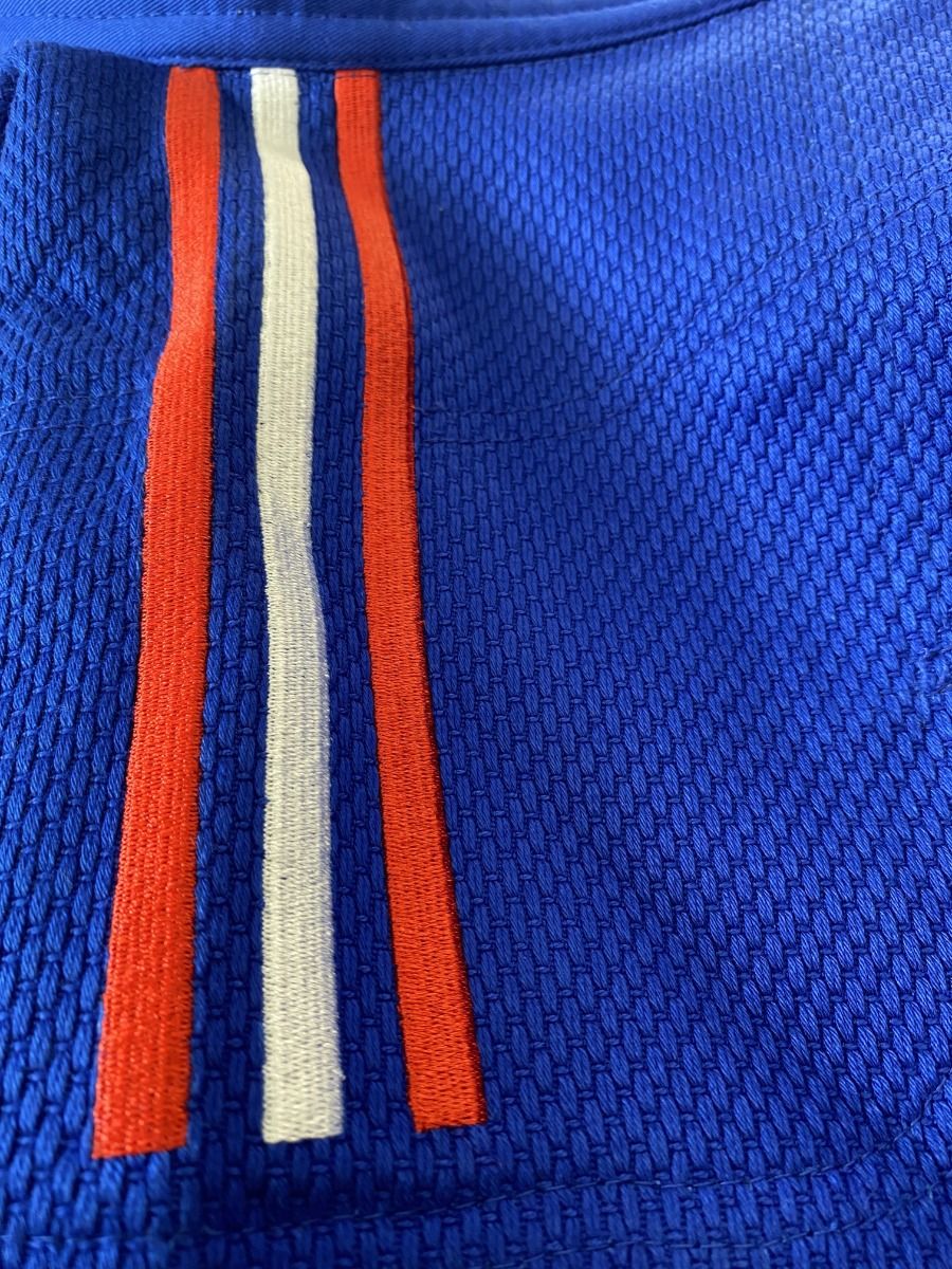Adidas JU kimono Champion III SVK Slim fit 750g, blu