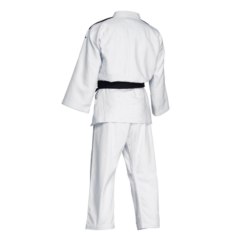Adidas JU kimono Champion II IJF Slim fit 690g, bianco