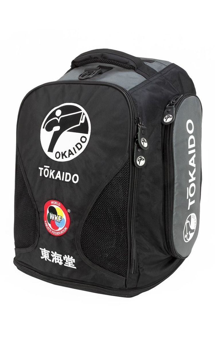 Borsa sportiva Tokaido, nero-grigia