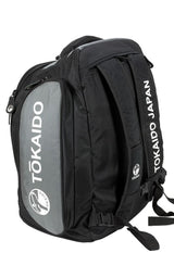Borsa sportiva Tokaido, nero-grigia