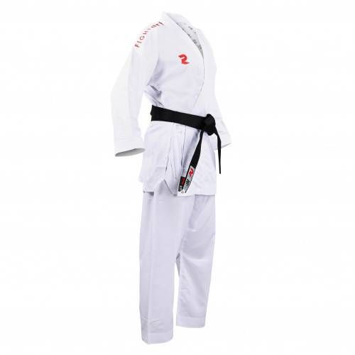 Fight Art KA kimono Sempai WKF 120g, caratteri rossi