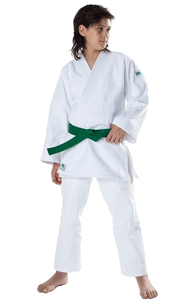 Dax detské JU kimono Kids 450g, biele