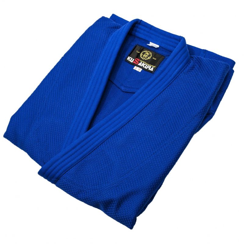 Kusakura judo kimono Gi IJF 750g, modré