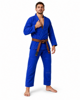 Katsudo kimono da Jiu-Jitsu Brazil 550 g, blu