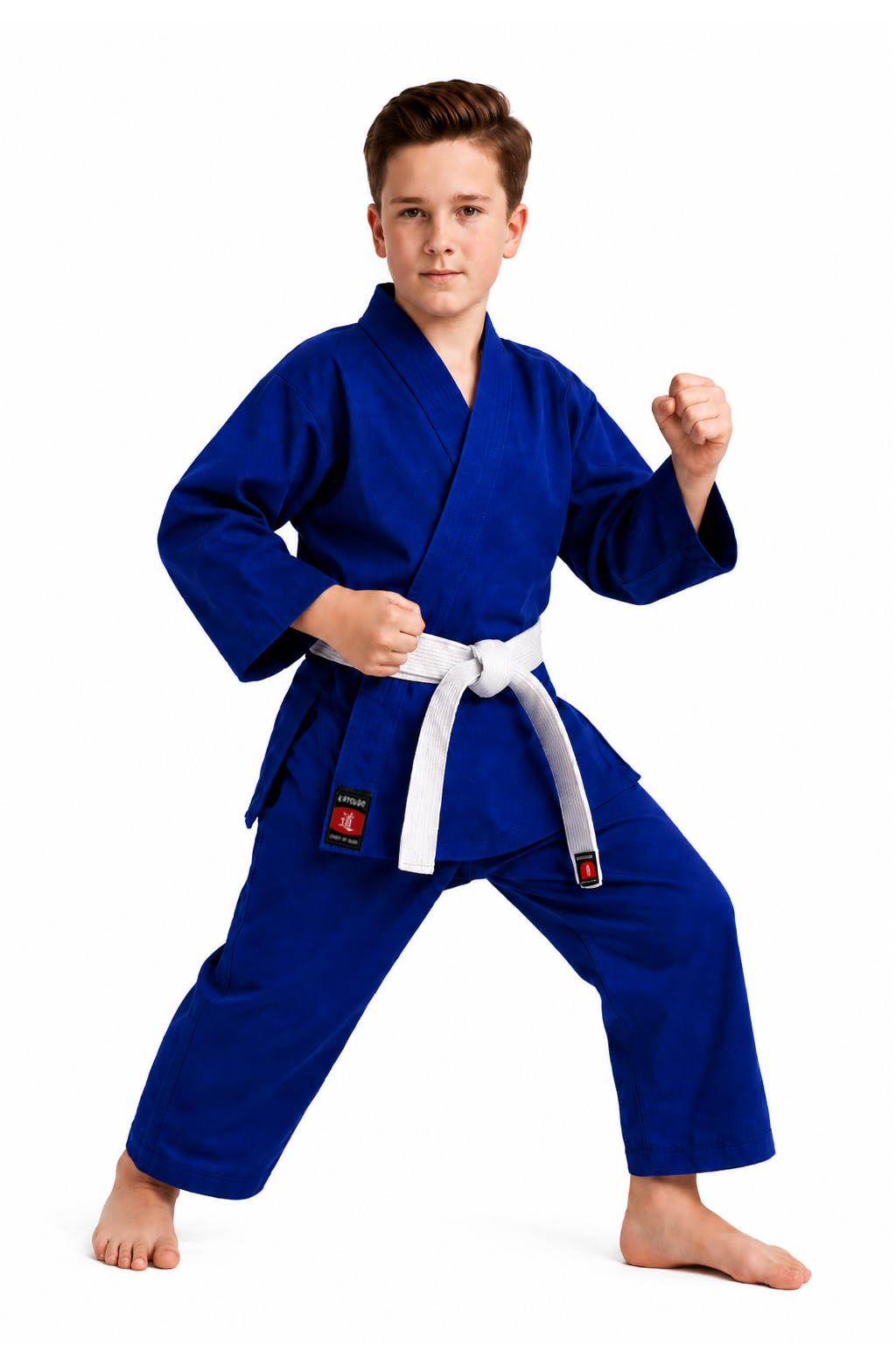 Katsudo otroški judo kimono Rei 350g, modro