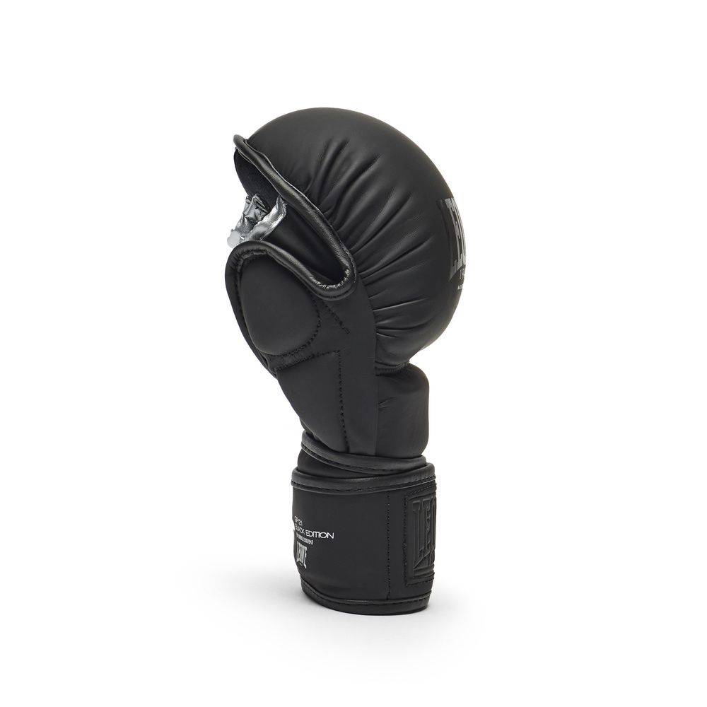 Leone MMA sparingové rukavice Black Edition, čierne
