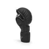 Leone MMA sparingové rukavice Black Edition, čierne
